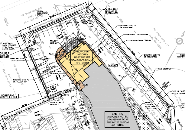 Site Plan Excerpt