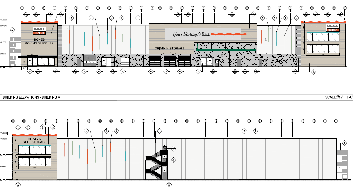 Building A Elevations