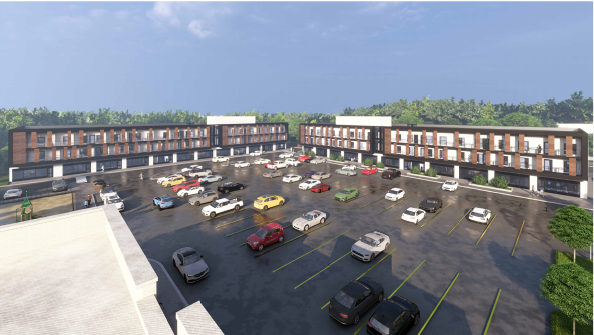 Rendering - South West View