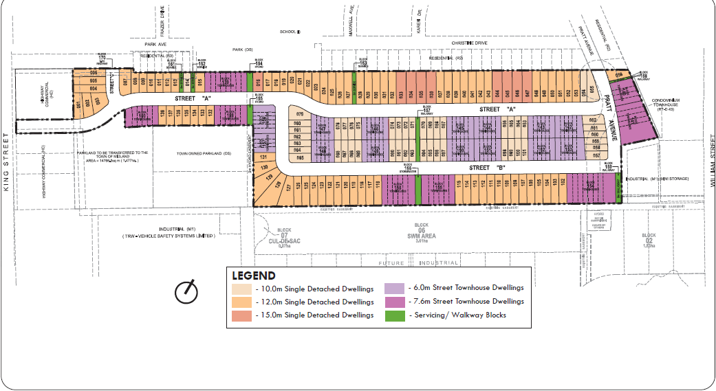 Subdivision Layout