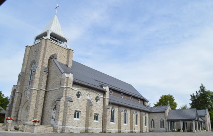 Heritage church located at 589 Hugel Avenue