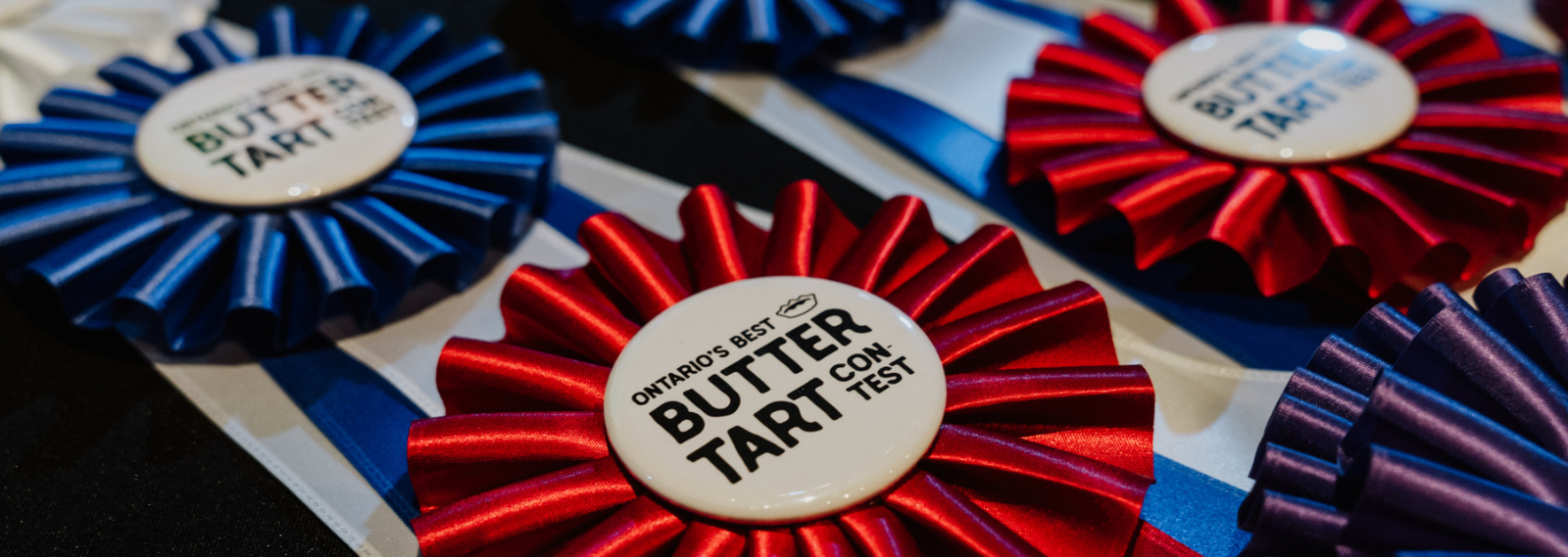 Contest winner ribbons