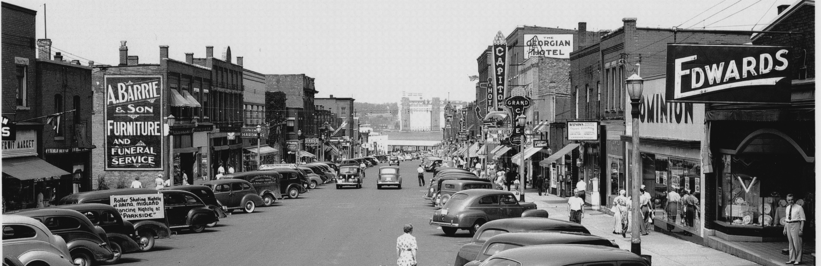 King Street Looking North Lorne Watson Family Archive