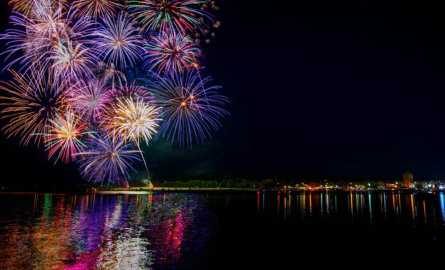 Fireworks at Night