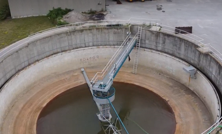 Large hole used for water services