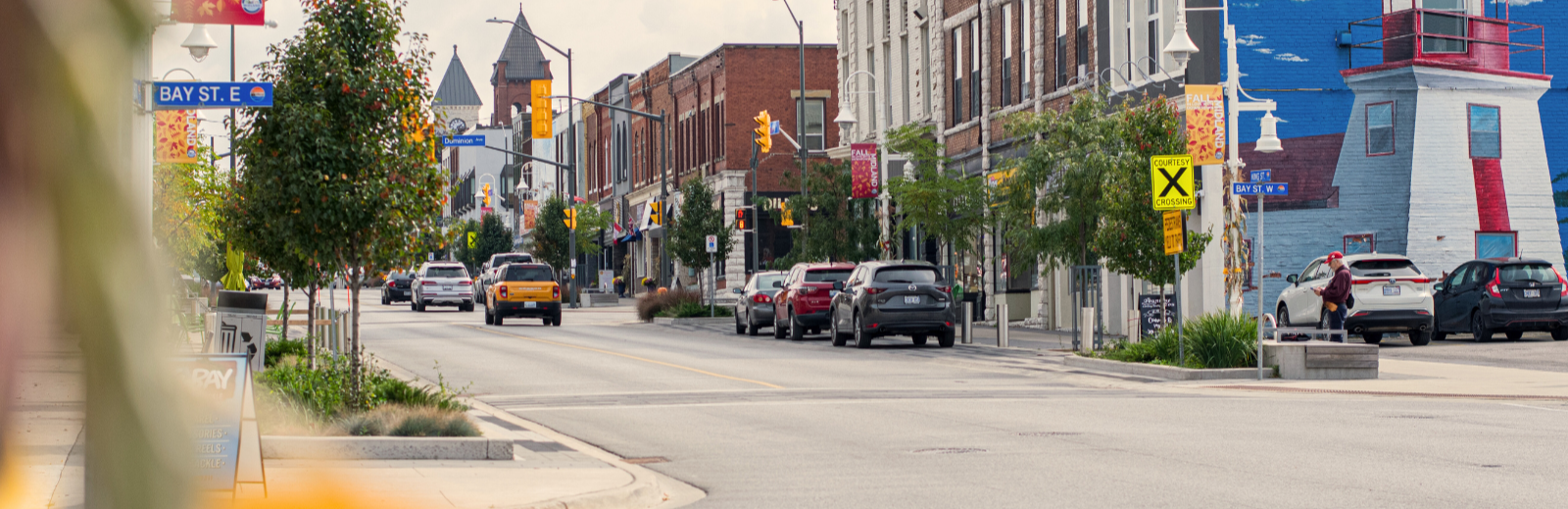 Midland downtown street