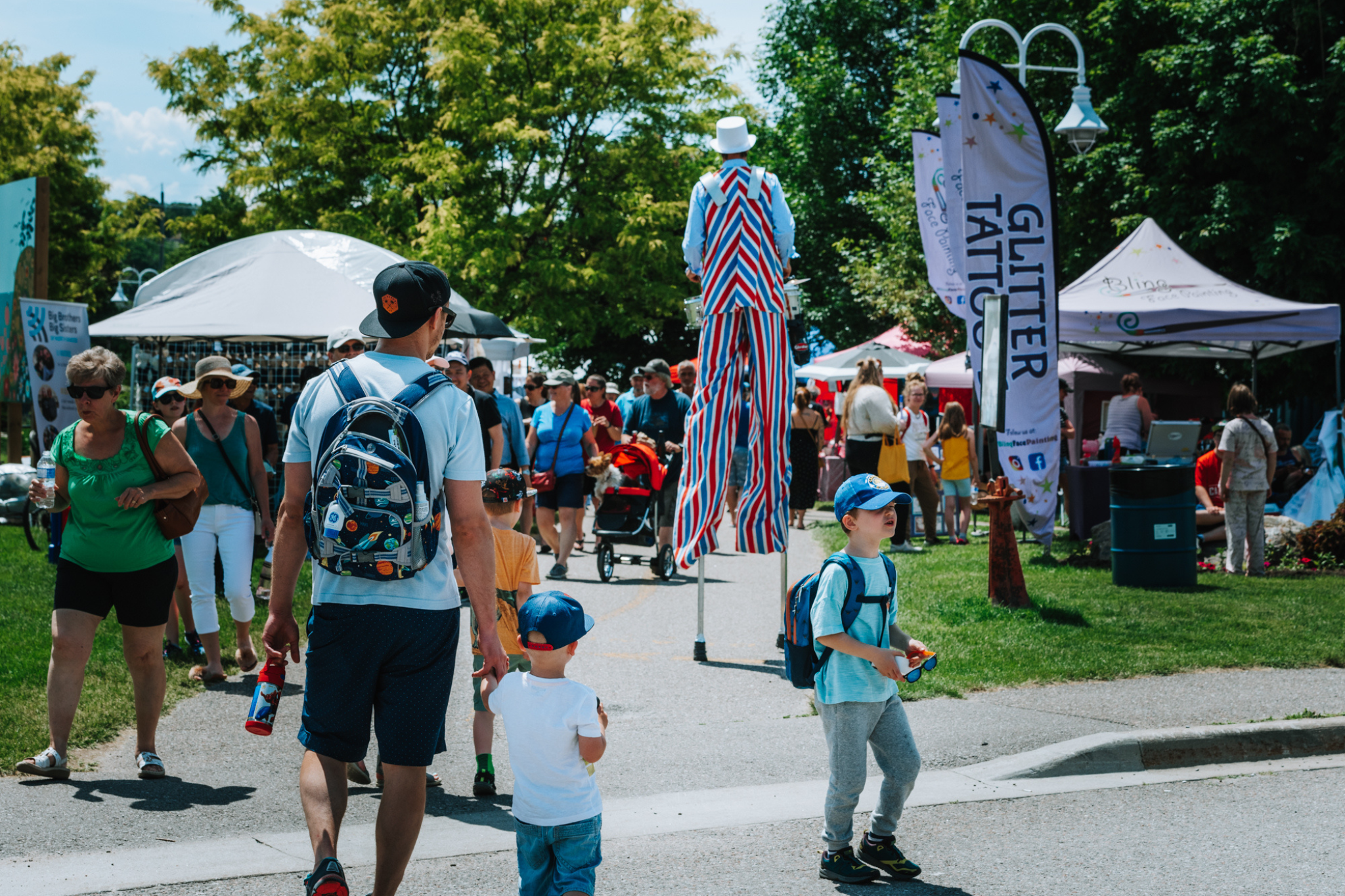 fire trucks lined up