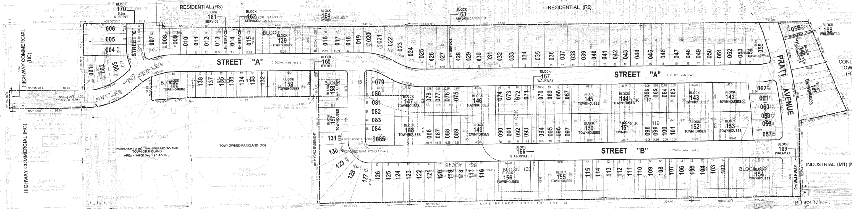 Approved Plan of Subdivision