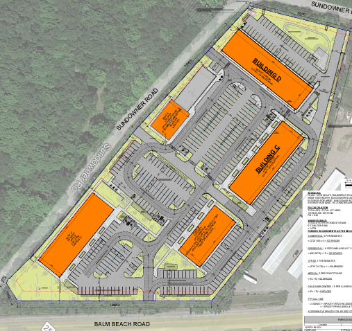 Site Plan - 710 Balm Beach