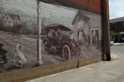 Livery Stables mural