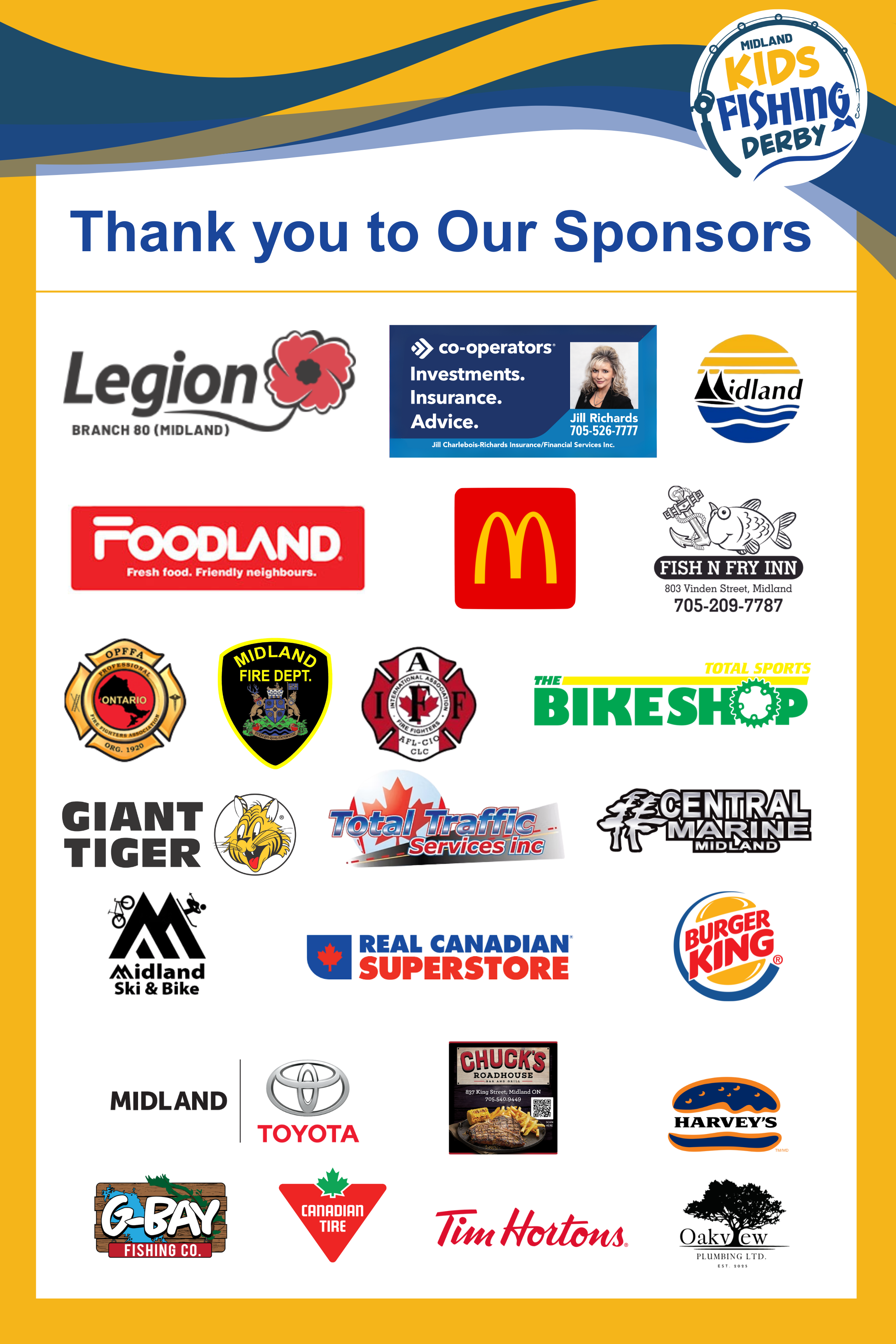 Fishing Derby Sponsors logo