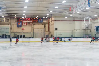Hockey game on MMHA arena