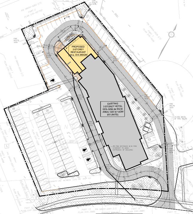 Site Plan Excerpt