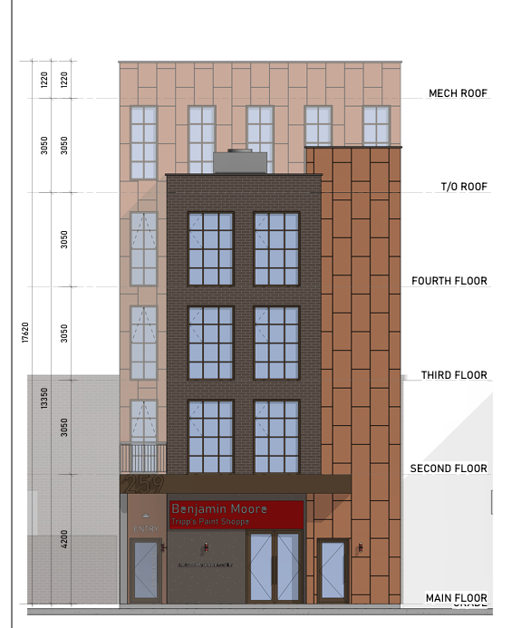 Bourgeois Lane Elevation