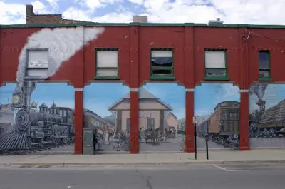 Midland Railway Corporation Station - Mural
