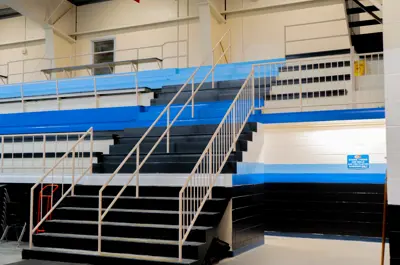 Centennial arena stairs to stands